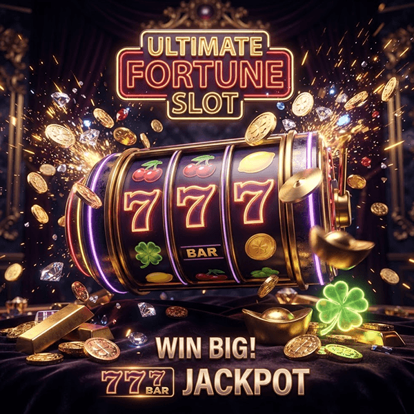 Premium luxury online casino gaming interface